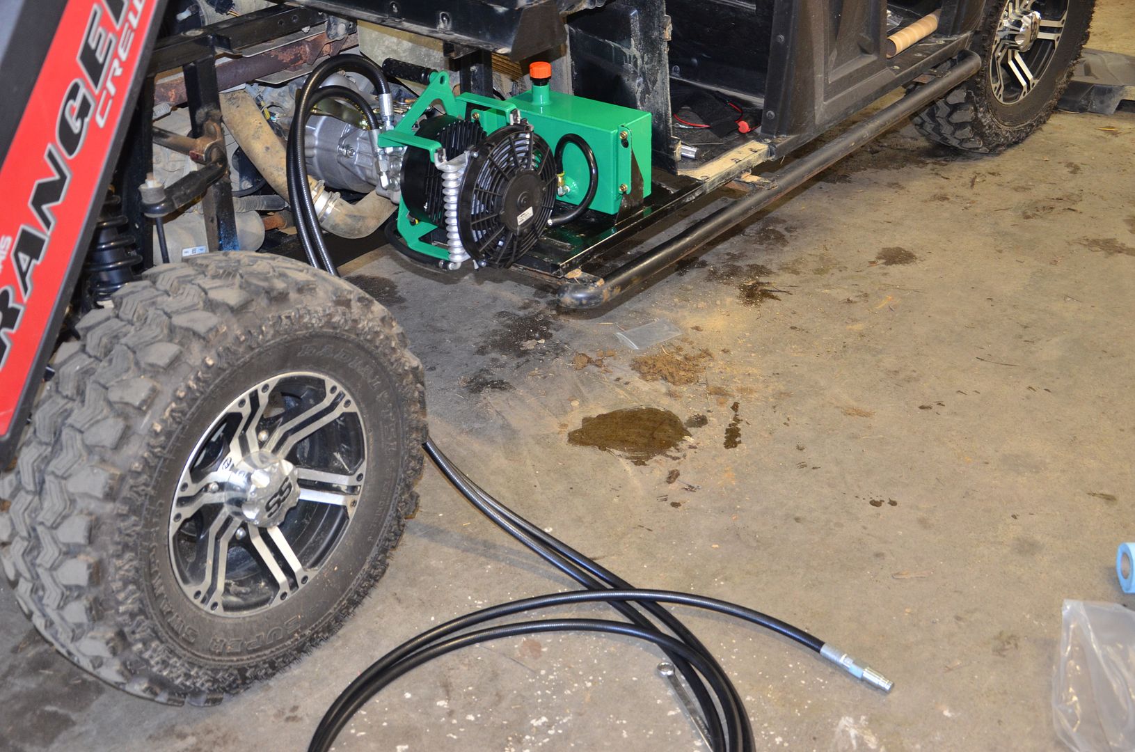 Proman PTO Installed on Ranger Crew PRC Polaris Ranger Club